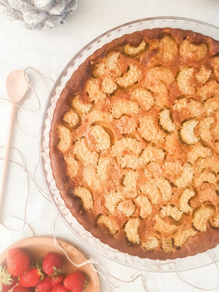clafoutis rhubarbe
